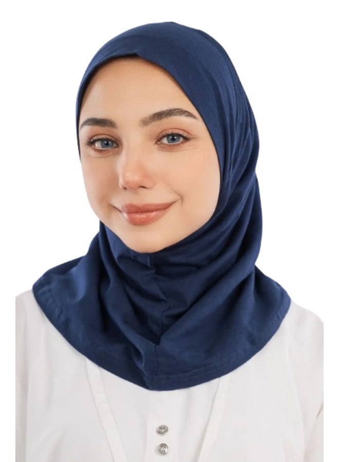 "One-Piece Instant Super-Lycra Jersey Cotton Hijab - The Modern Edition - Multi-Color Collection" - Image 1